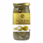 OLIVES GREEN ALMOND STUFFED 370G iliada