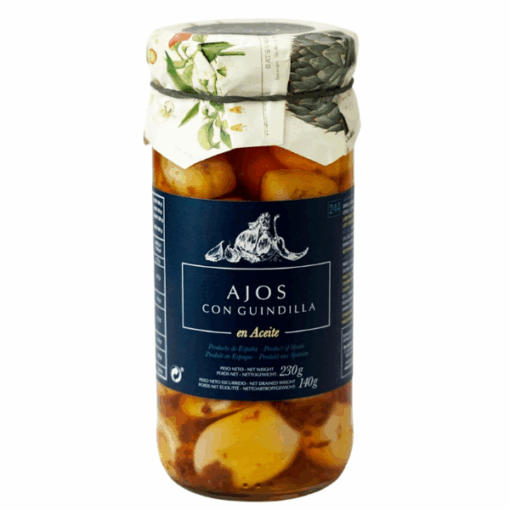 Garlic in Oil with Chilli 244ml Garden Delights