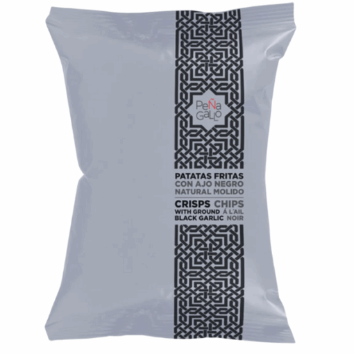 Crisps Black Garlic 120g Peñagallo