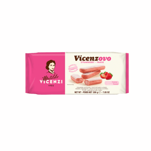 Sponge Fingers Strawberry 200gm Vicenzi