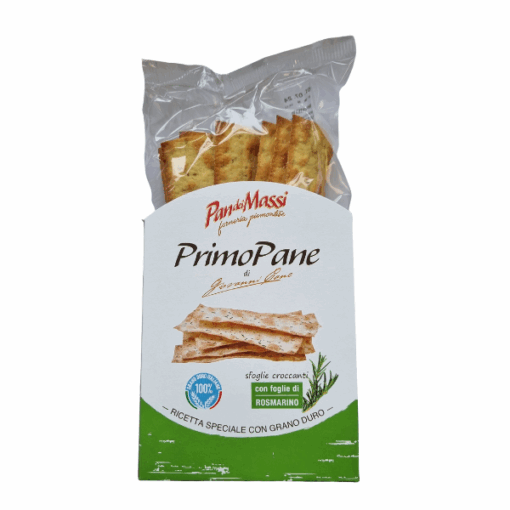 Crispbread Rosemary 140g Pan dei Massi