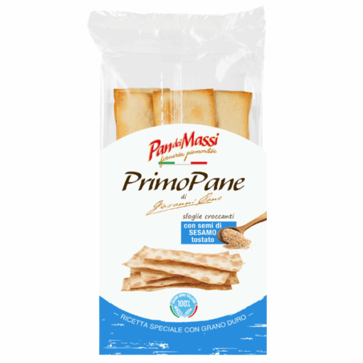 Crispbread Sesame 140g Pan dei Massi