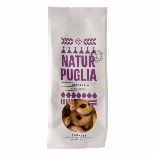 Taralli Onion Flavour 250g Natur Puglia