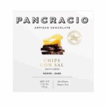 Chocolate Dark 40g with Salty Chips Pancracio