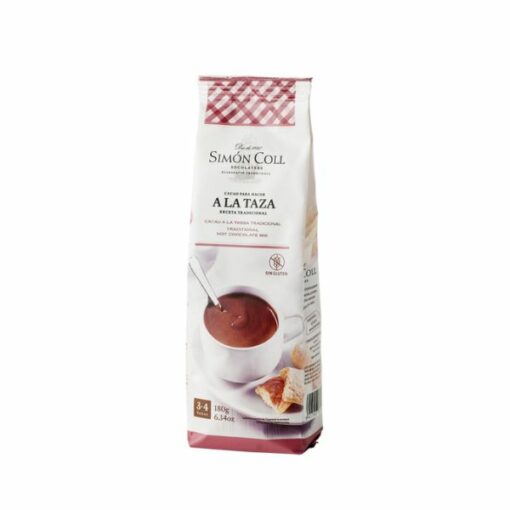 Hot Chocolate 180g 18% Cocoa Vanilla Simon Coll