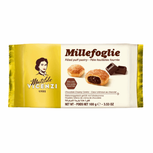 Millefoglie with Chocolate Cream Vicenzi 100gm
